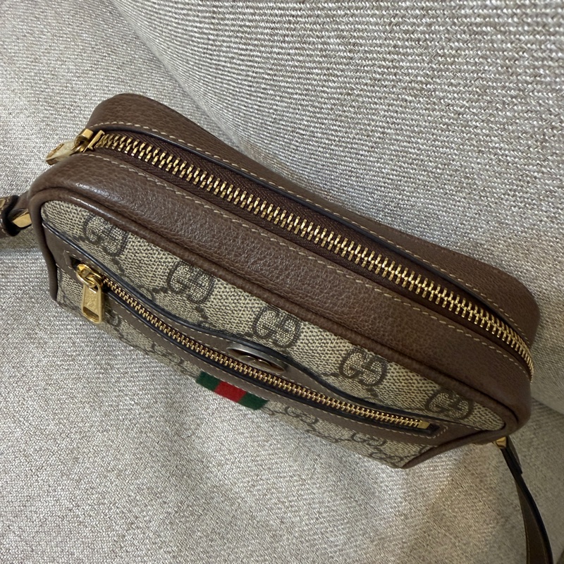 Gucci 老花mini相機包 斜背包 側背包-3