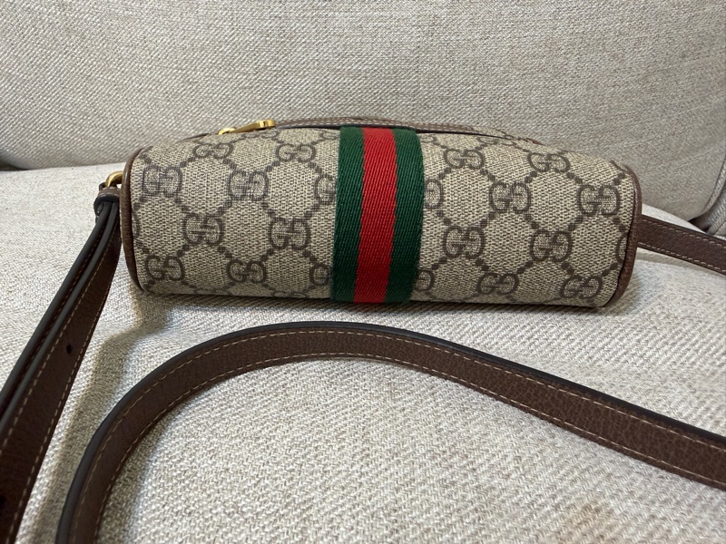 Gucci 老花mini相機包 斜背包 側背包-4