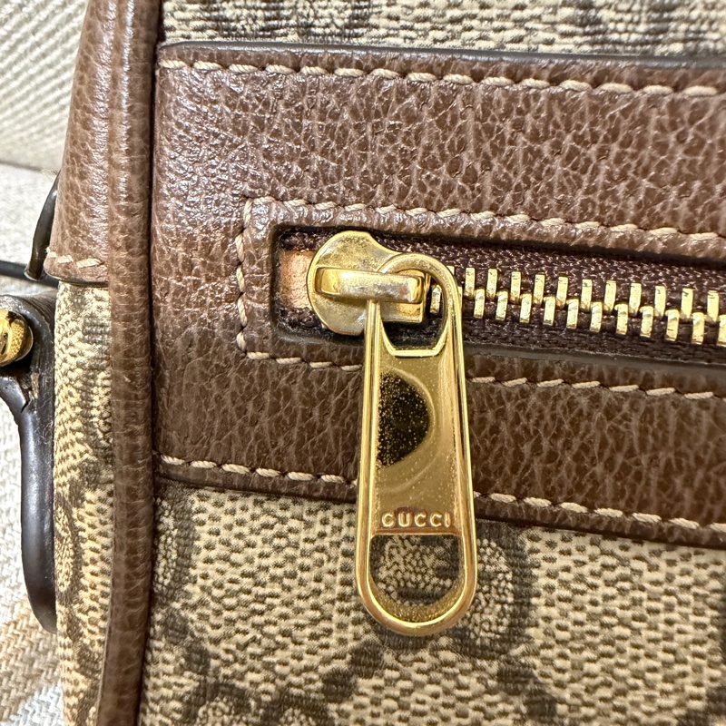 Gucci 老花mini相機包 斜背包 側背包-9