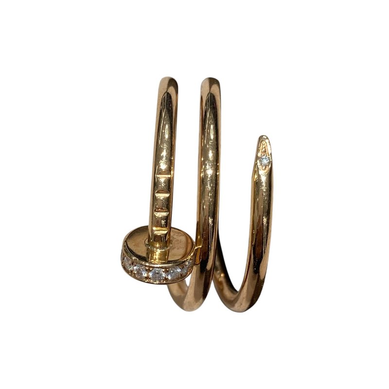 CARTIER 卡地亞 B4210853 Juste Un Clou Ring 釘子戒指 SIZE:53 18K 戒指 PG 鑲鑽-3