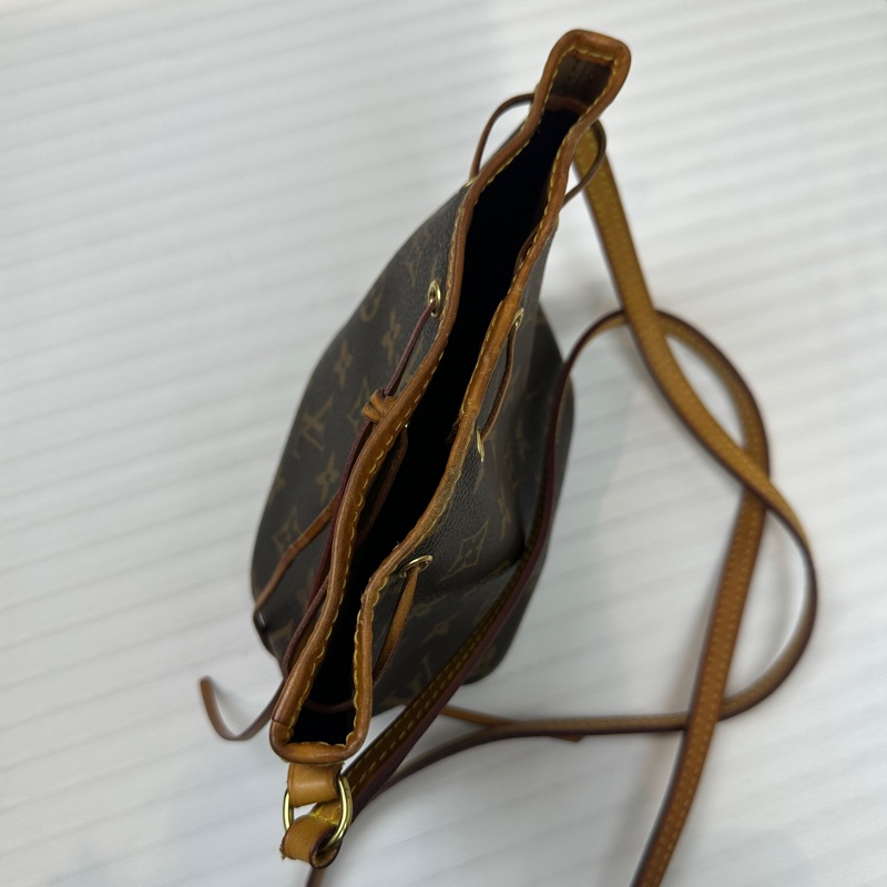 路易威登/Louis Vuitton Nano Noe 老花小水桶斜背包13x10x16cm-2