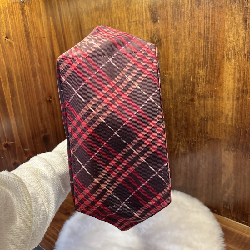 Burberry 格紋托特包-2