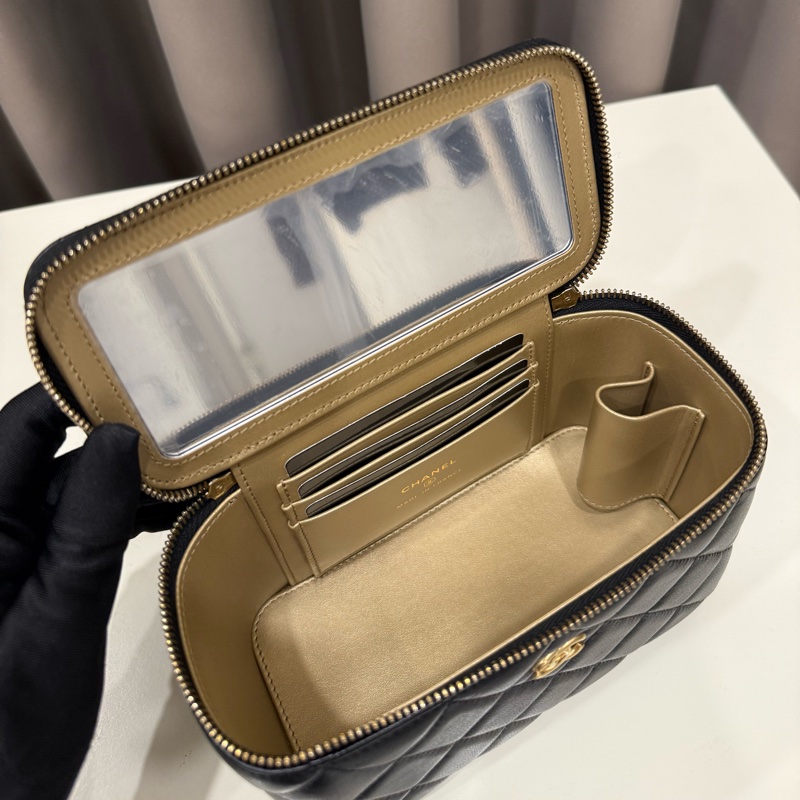 （全新未用）chanel香奈兒 金球化妝盒 晶片款-4