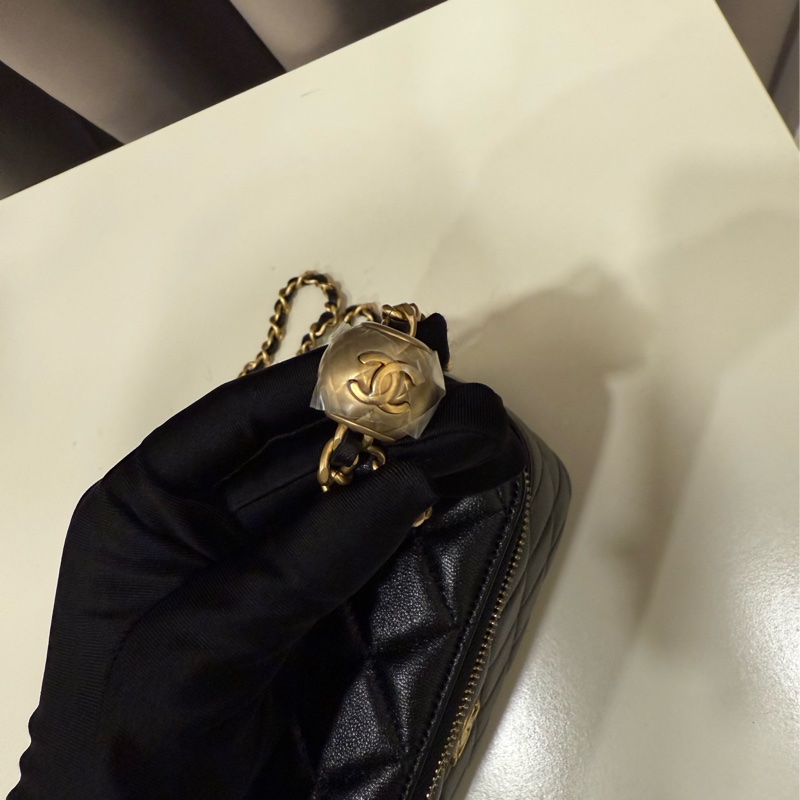 （全新未用）chanel香奈兒 金球化妝盒 晶片款-5