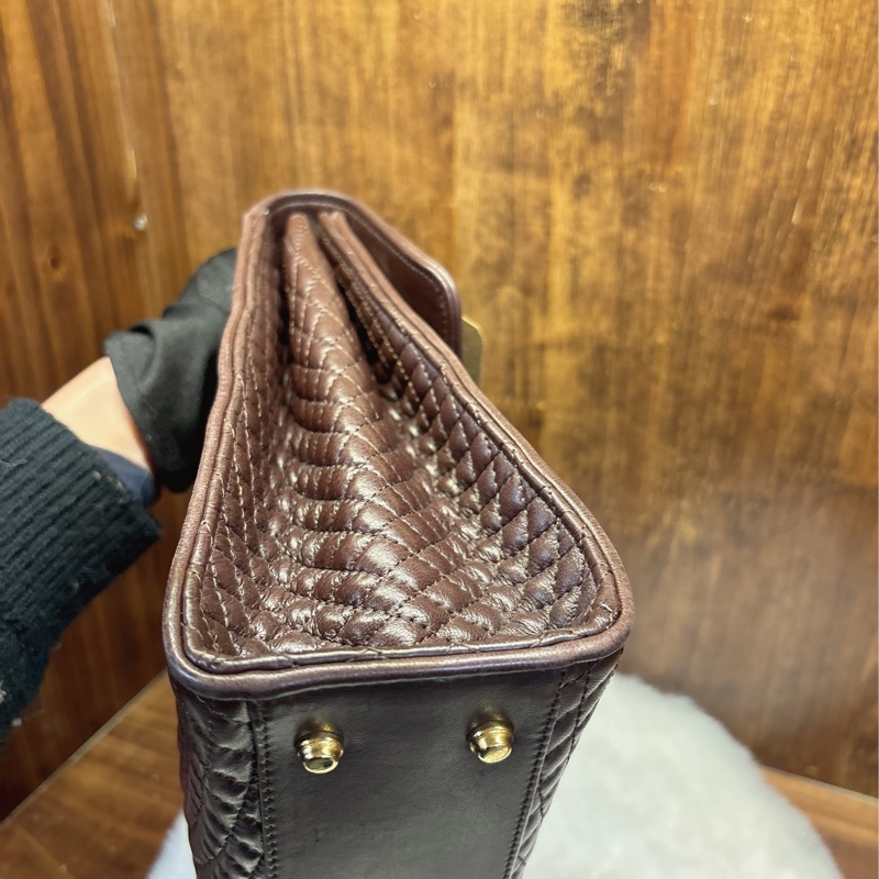 Bally 菱格紋手提包-3