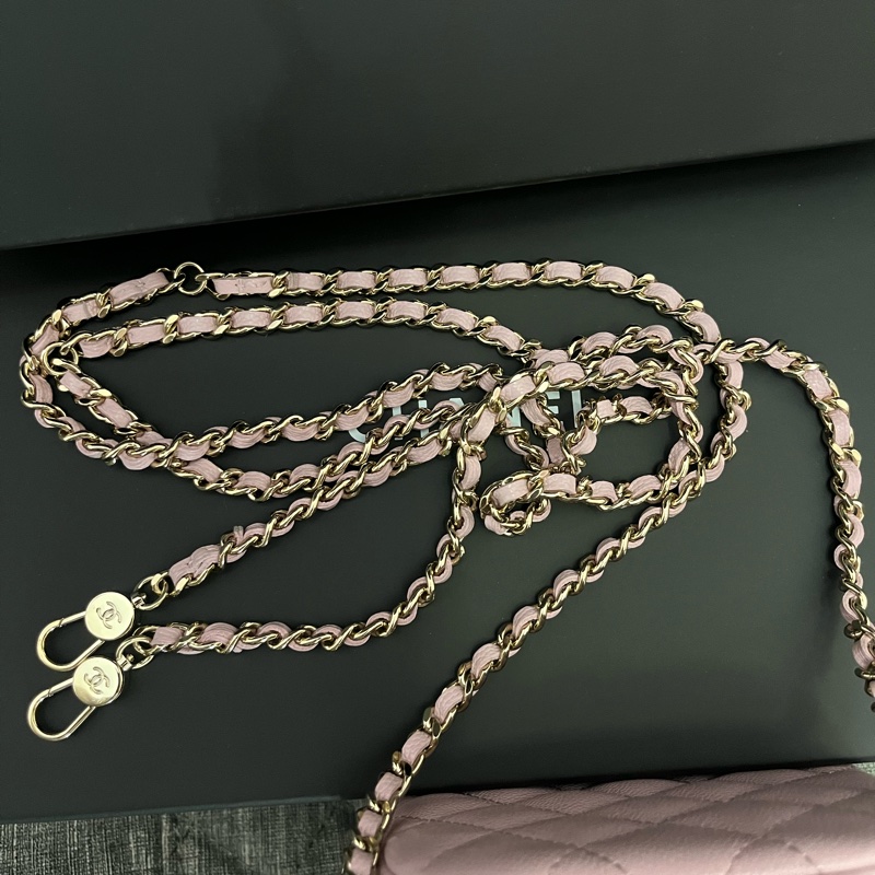 香奈兒小書包櫻花粉-16