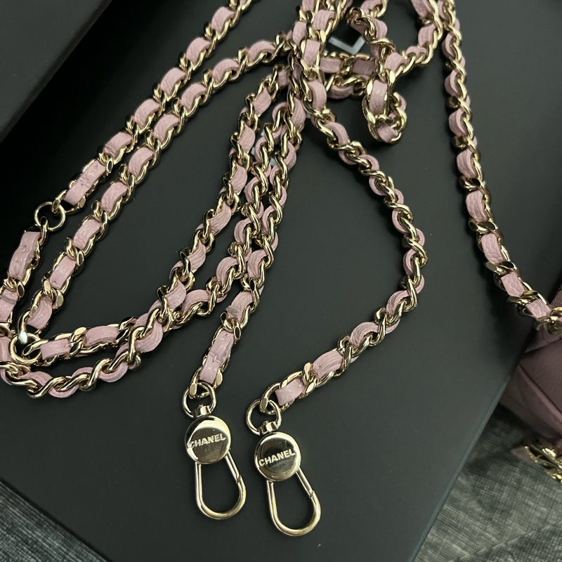 香奈兒小書包櫻花粉-17