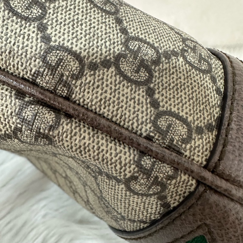 Gucci 550620 老花PVc綠紅綠Ophidia GG nano mini noe-14