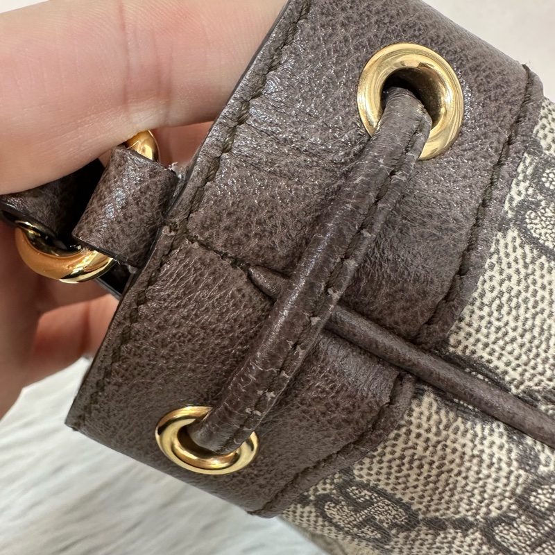 Gucci 550620 老花PVc綠紅綠Ophidia GG nano mini noe-16