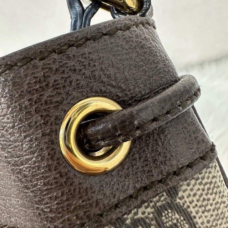 Gucci 550620 老花PVc綠紅綠Ophidia GG nano mini noe-25