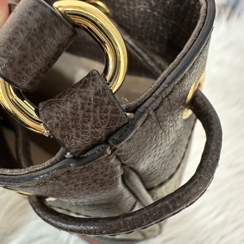 Gucci 550620 老花PVc綠紅綠Ophidia GG nano mini noe-50