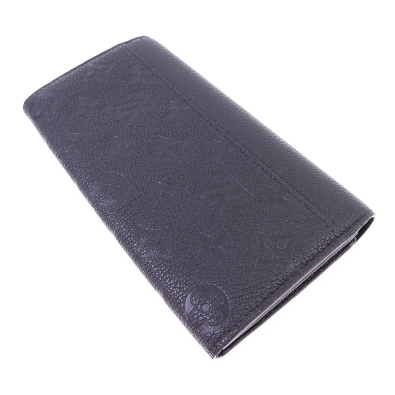 LOUIS VUITTON Monogram Empreinte Sarah Long Wallet金扣長錢包-3