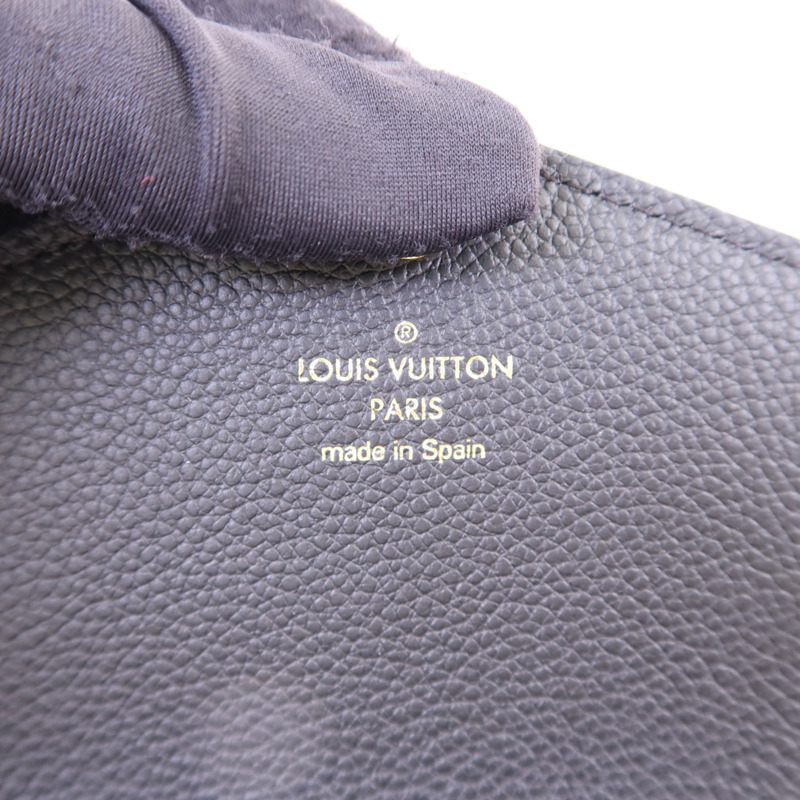 LOUIS VUITTON Monogram Empreinte Sarah Long Wallet金扣長錢包-5