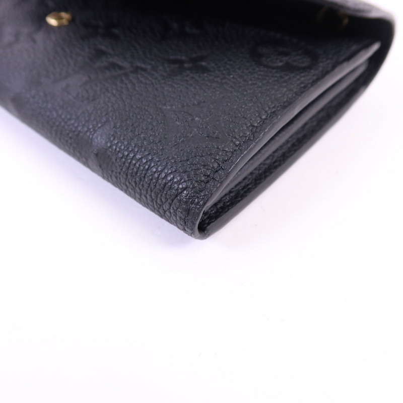 LOUIS VUITTON Monogram Empreinte Sarah Long Wallet金扣長錢包-8