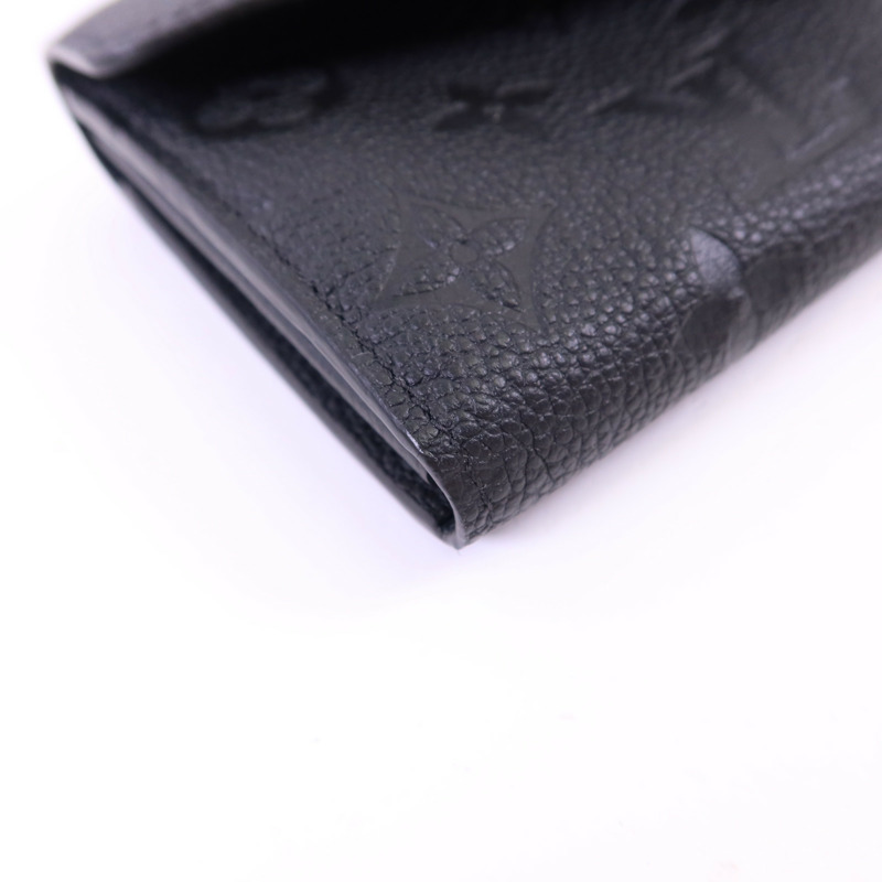 LOUIS VUITTON Monogram Empreinte Sarah Long Wallet金扣長錢包-9