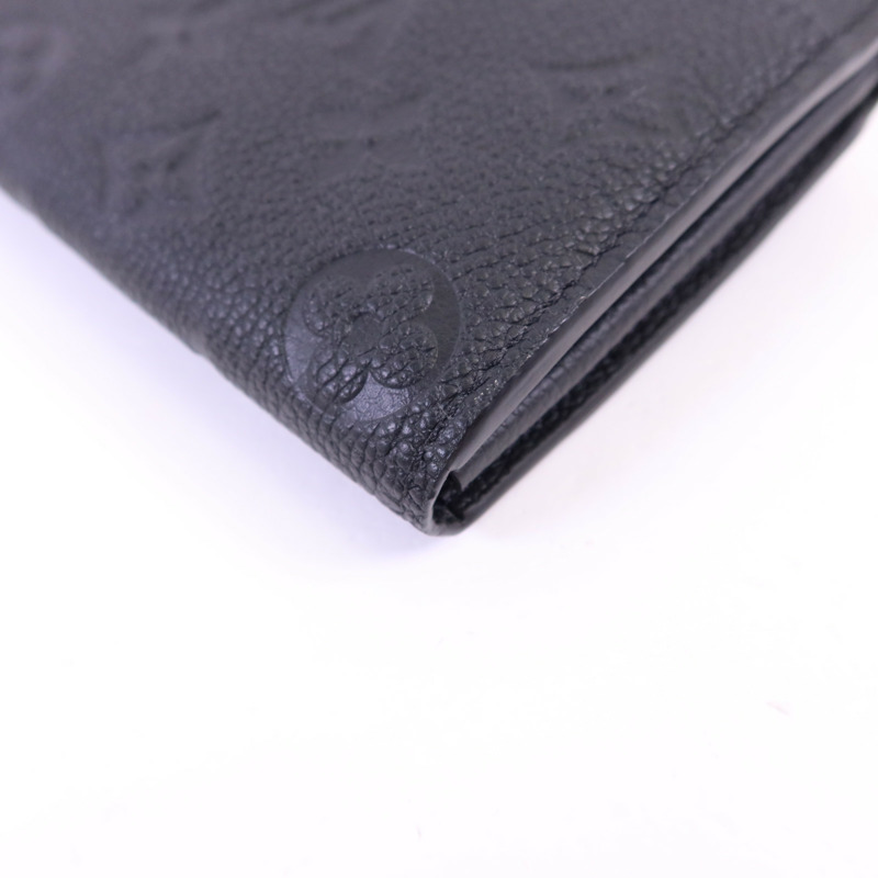 LOUIS VUITTON Monogram Empreinte Sarah Long Wallet金扣長錢包-10