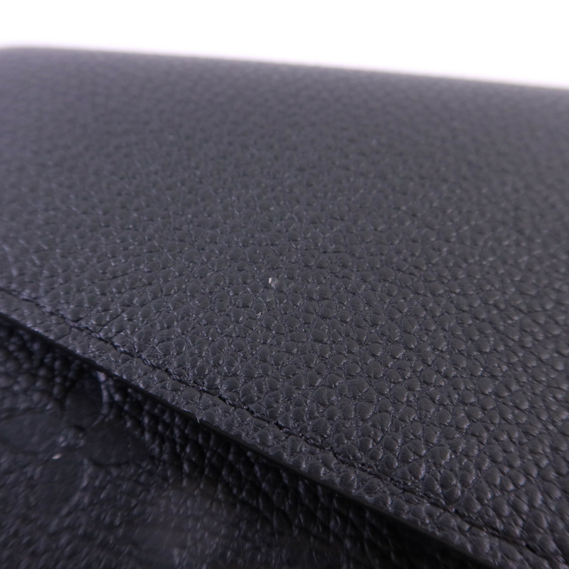 LOUIS VUITTON Monogram Empreinte Sarah Long Wallet金扣長錢包-12