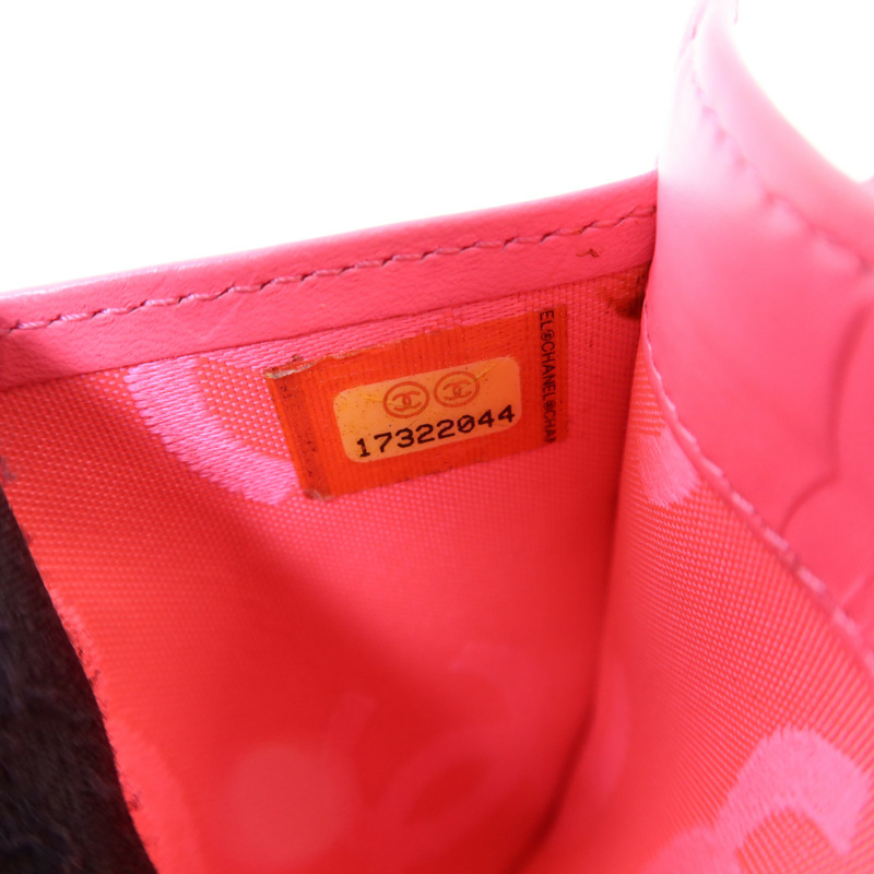 CHANEL 牛皮皮革Cambon Long Wallet銀扣長錢包-7