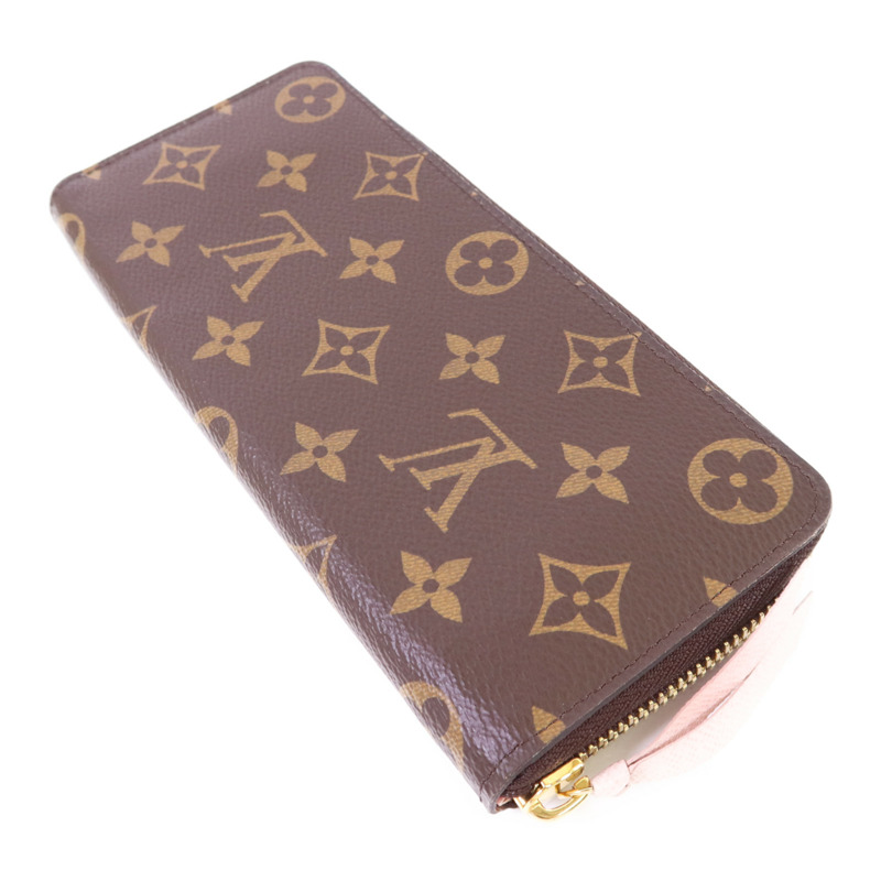 LOUIS VUITTON Monogram Clemence金扣長錢包-3