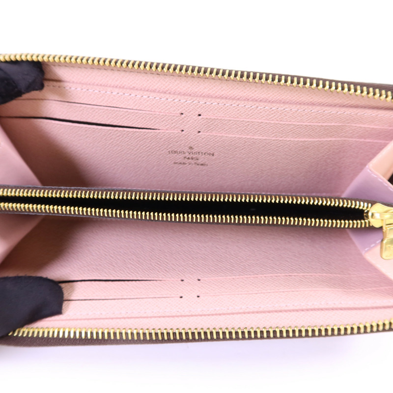 LOUIS VUITTON Monogram Clemence金扣長錢包-4