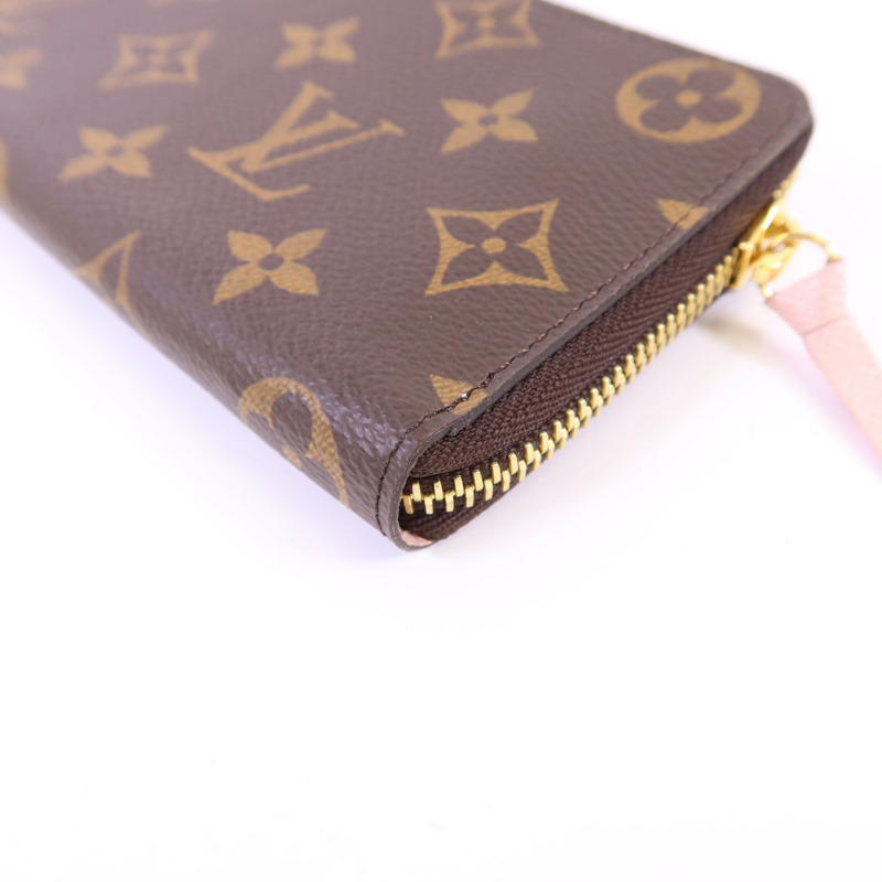 LOUIS VUITTON Monogram Clemence金扣長錢包-8