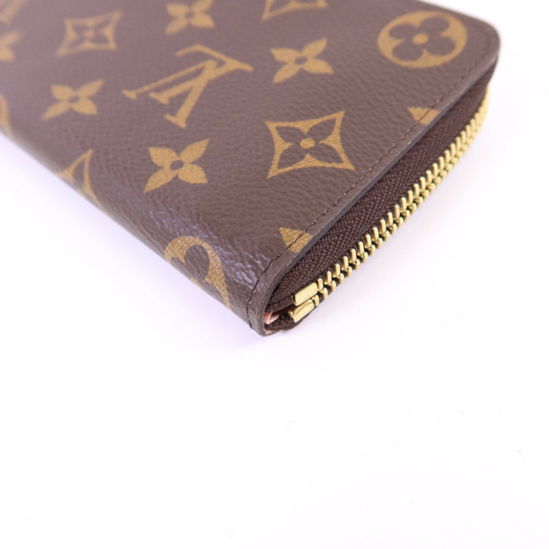 LOUIS VUITTON Monogram Clemence金扣長錢包-10
