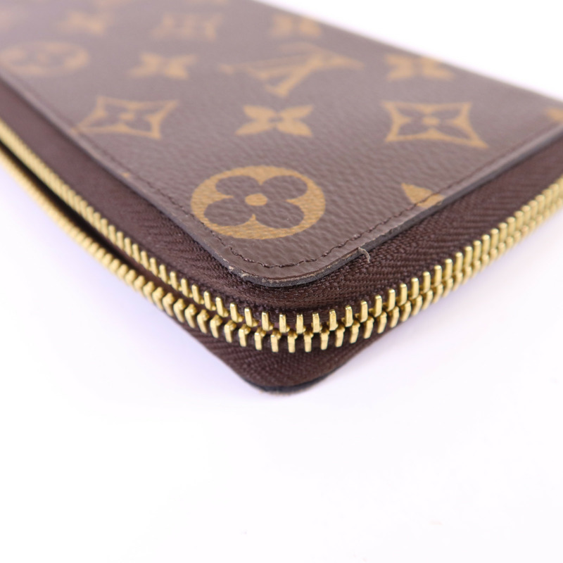 LOUIS VUITTON Monogram Clemence金扣長錢包-14