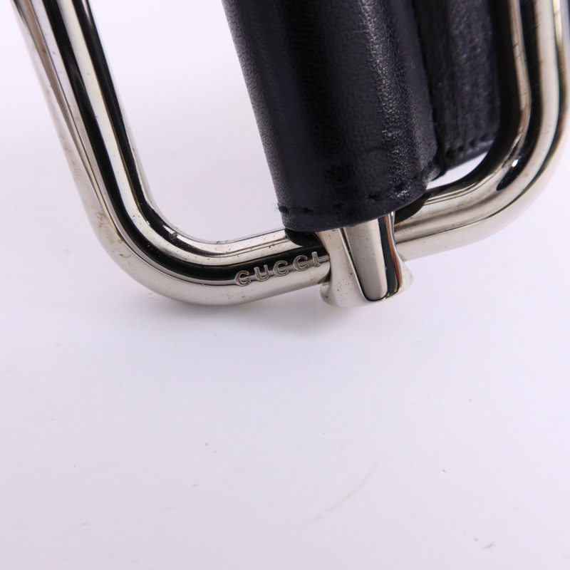 GUCCI 帆布Belt皮帶-7