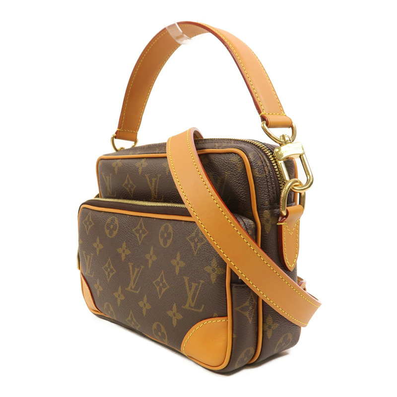 LOUIS VUITTON Monogram Nil金扣手挽肩背兩用袋-2
