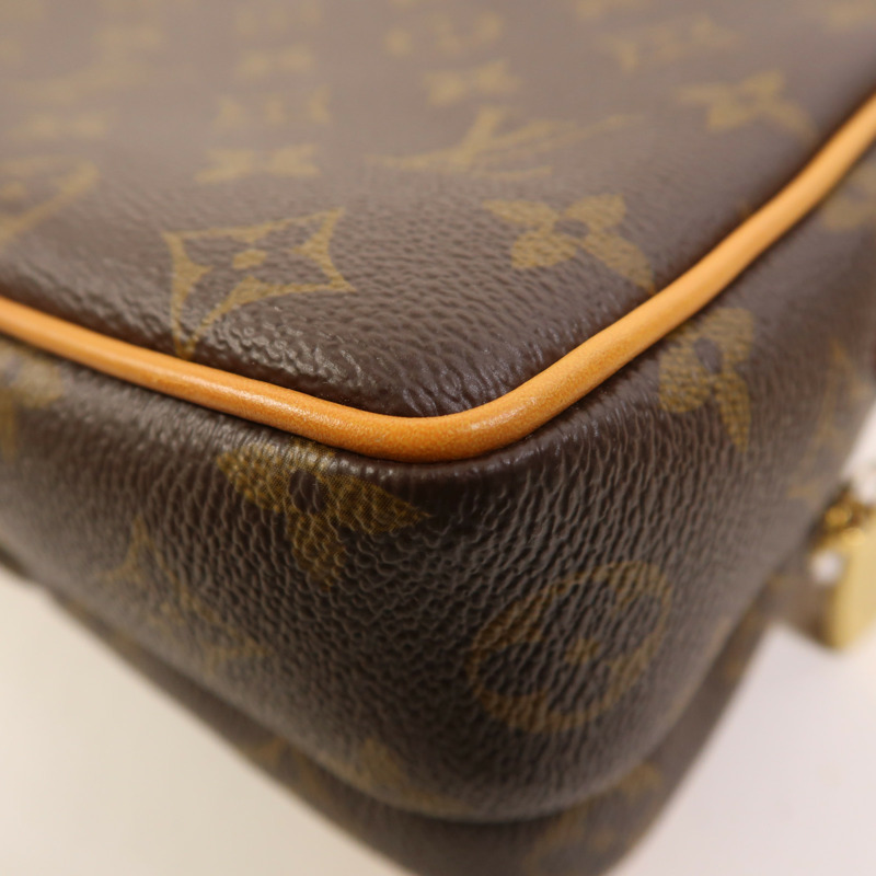 LOUIS VUITTON Monogram Nil金扣手挽肩背兩用袋-13