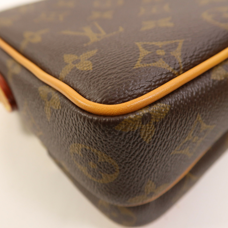 LOUIS VUITTON Monogram Nil金扣手挽肩背兩用袋-14