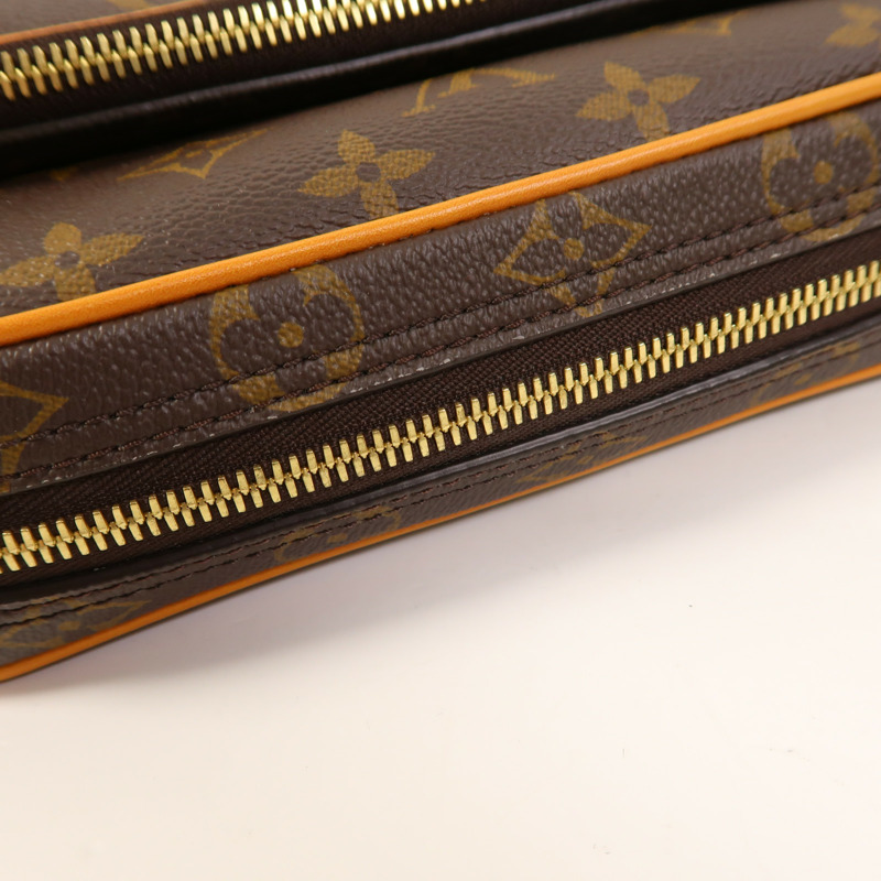 LOUIS VUITTON Monogram Nil金扣手挽肩背兩用袋-20