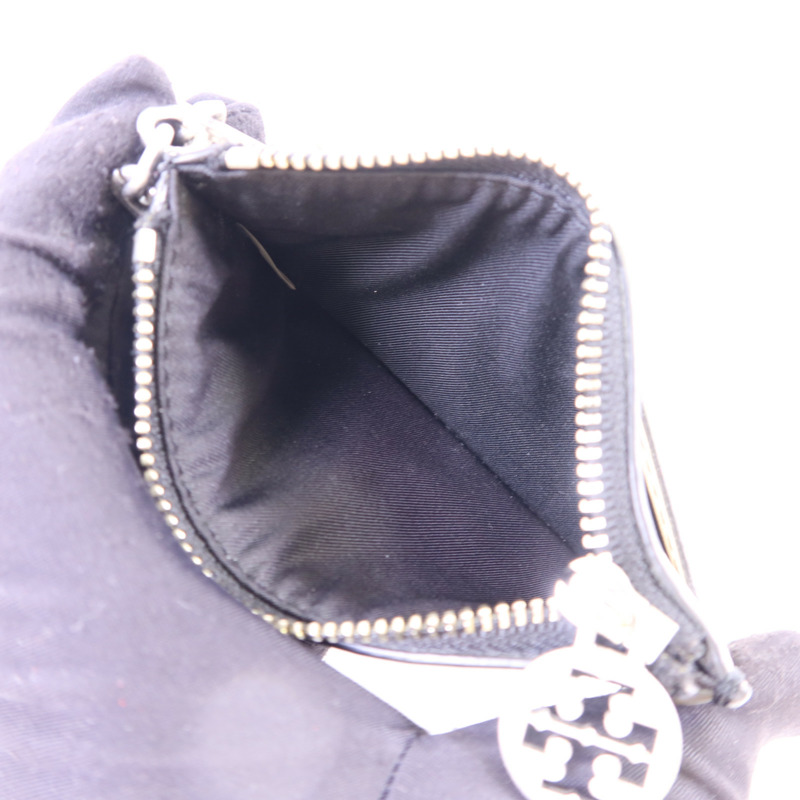 Tory Burch 牛皮皮革Card Case銀扣卡片套-5