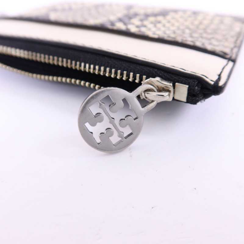 Tory Burch 牛皮皮革Card Case銀扣卡片套-7