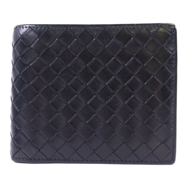 BOTTEGA VENETA 羊皮皮革Bifold Wallet錢包-0