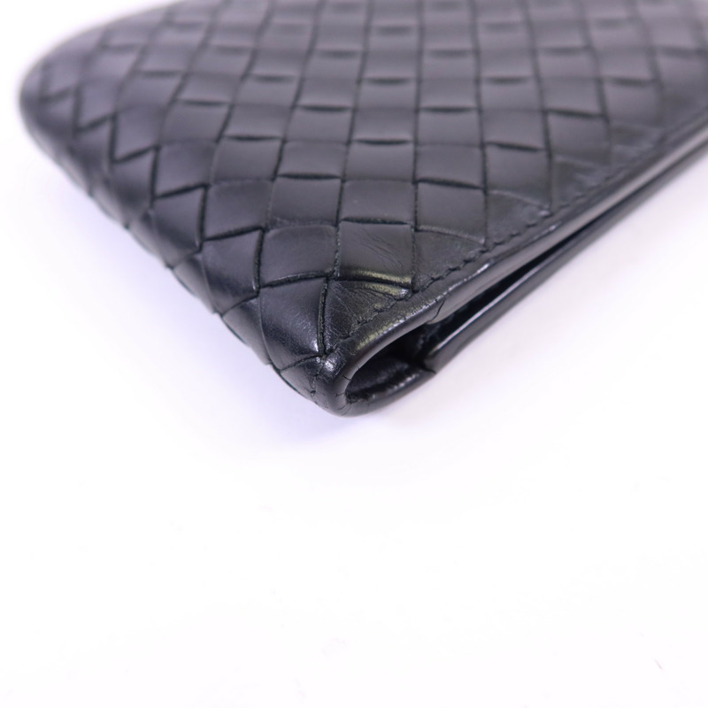 BOTTEGA VENETA 羊皮皮革Bifold Wallet錢包-10