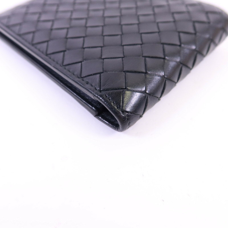 BOTTEGA VENETA 羊皮皮革Bifold Wallet錢包-11