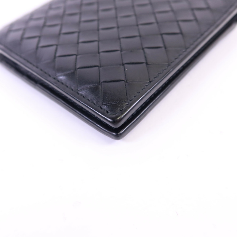 BOTTEGA VENETA 羊皮皮革Bifold Wallet錢包-12
