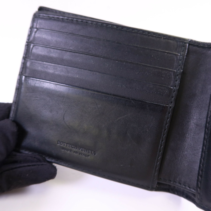 BOTTEGA VENETA 羊皮皮革Bifold Wallet錢包-13