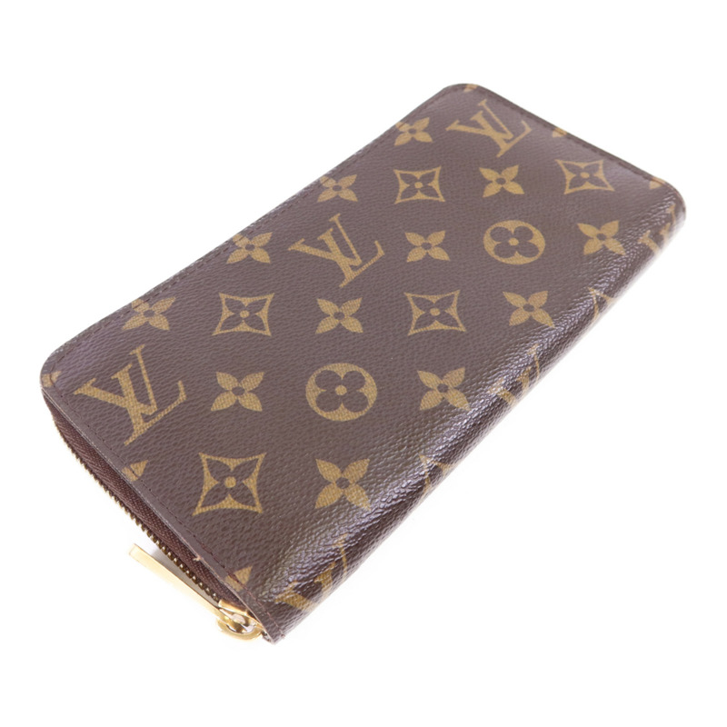 LOUIS VUITTON Monogram Zipper Long Wallet金扣長錢包-2