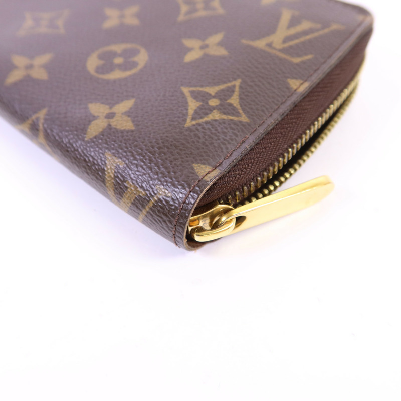 LOUIS VUITTON Monogram Zipper Long Wallet金扣長錢包-9