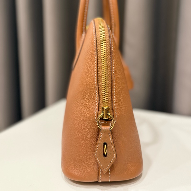 Hermes愛馬仕 bolide25金棕 U刻-5