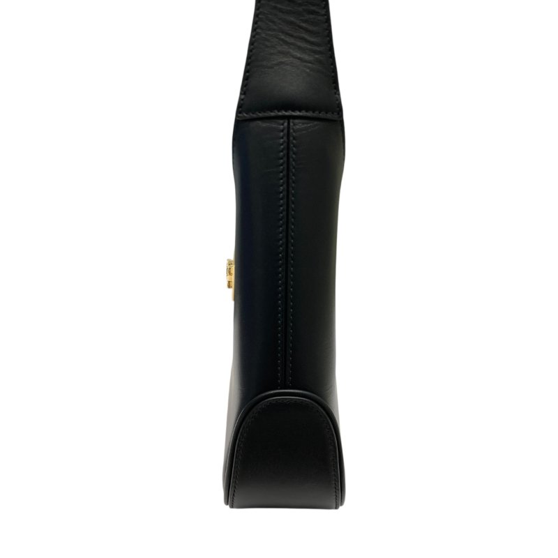 SALVATORE FERRAGAMO 菲拉格慕 牛皮 單肩包 黑色-3