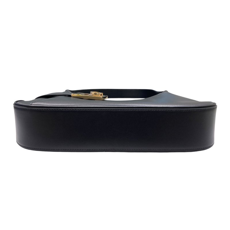 SALVATORE FERRAGAMO 菲拉格慕 牛皮 單肩包 黑色-4