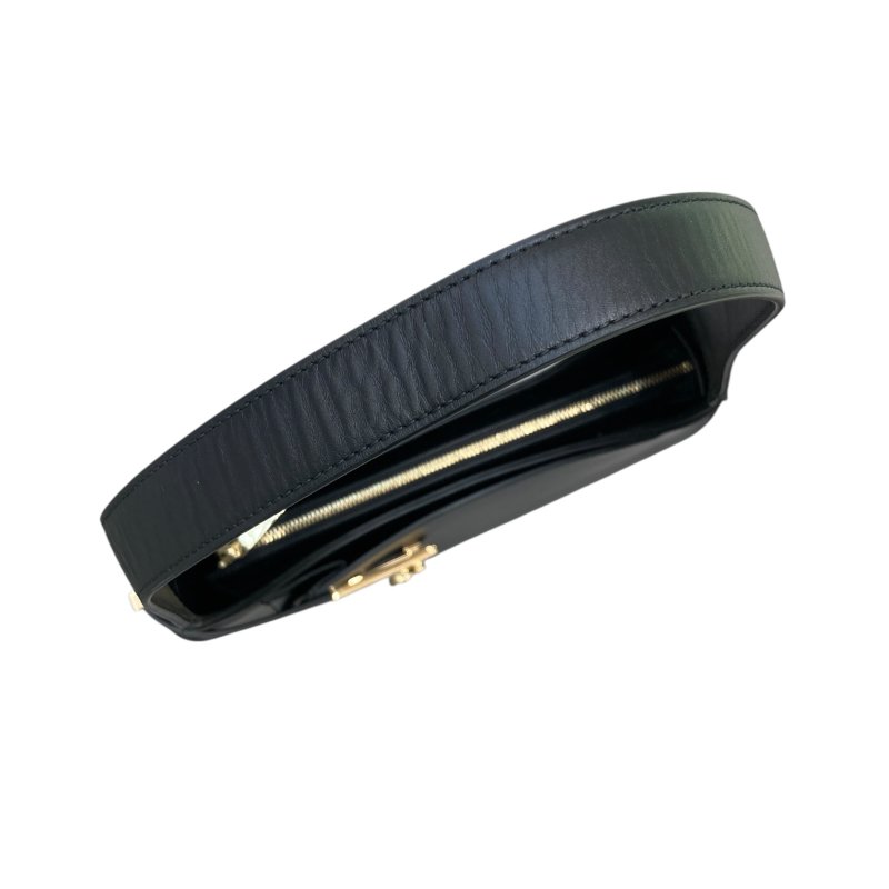 SALVATORE FERRAGAMO 菲拉格慕 牛皮 單肩包 黑色-5
