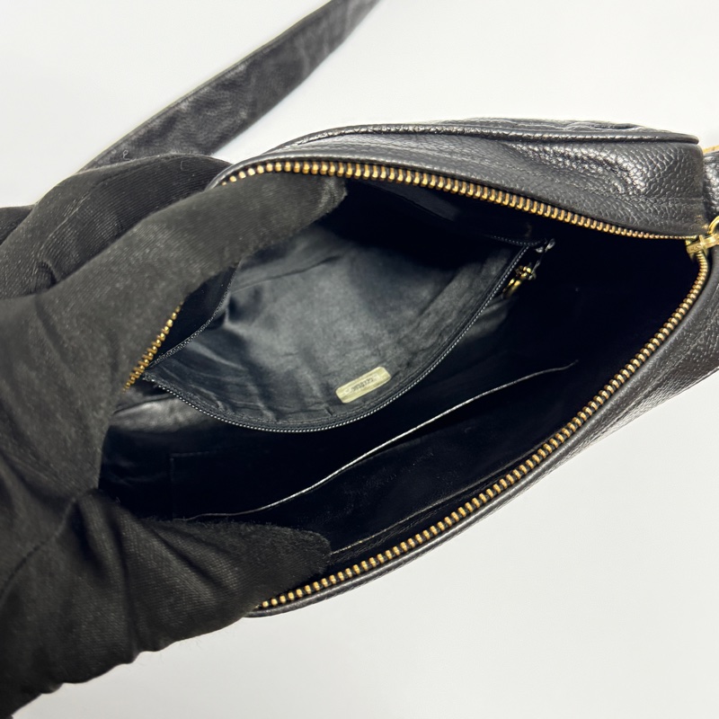 【超！級！新】 Chanel 黑金魚子醬牛皮 豆腐包 （專櫃26.4萬）-20