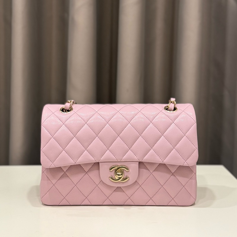 （全新未用）Chanel香奈兒 cf23 櫻花粉晶片款-0