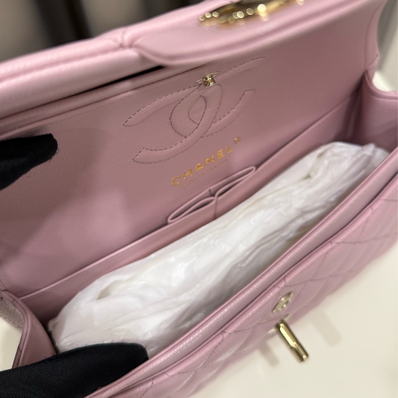 （全新未用）Chanel香奈兒 cf23 櫻花粉晶片款-6