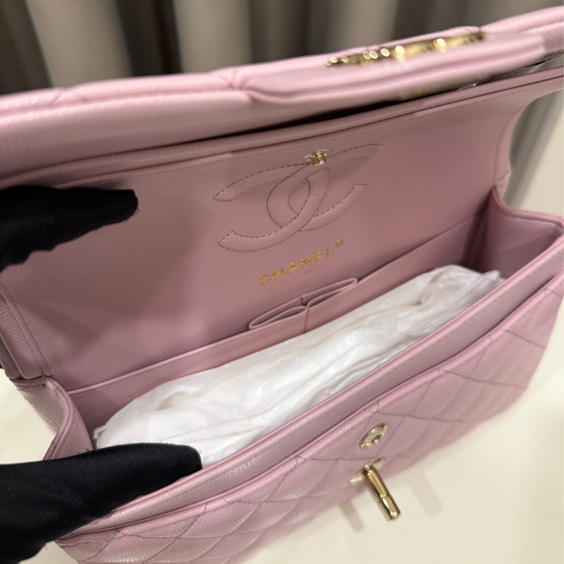 （全新未用）Chanel香奈兒 cf23 櫻花粉晶片款-7