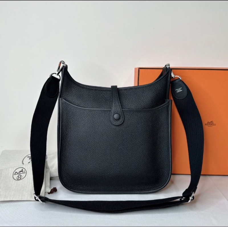 Hermès Evelyne 黑銀29-1